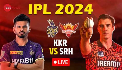 kkr vs srh cricket pin live score